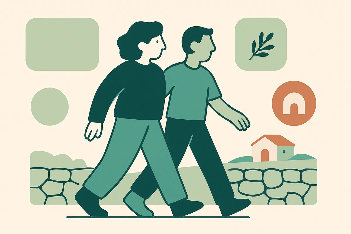 Illustration accompanying the article on Holistic Therapy for Anxiety: The Alternatives