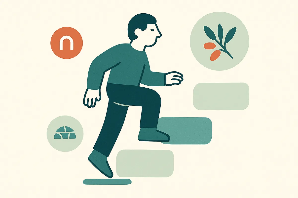 Illustration accompanying the article on How to Help Someone Struggling with Mental Health Problems