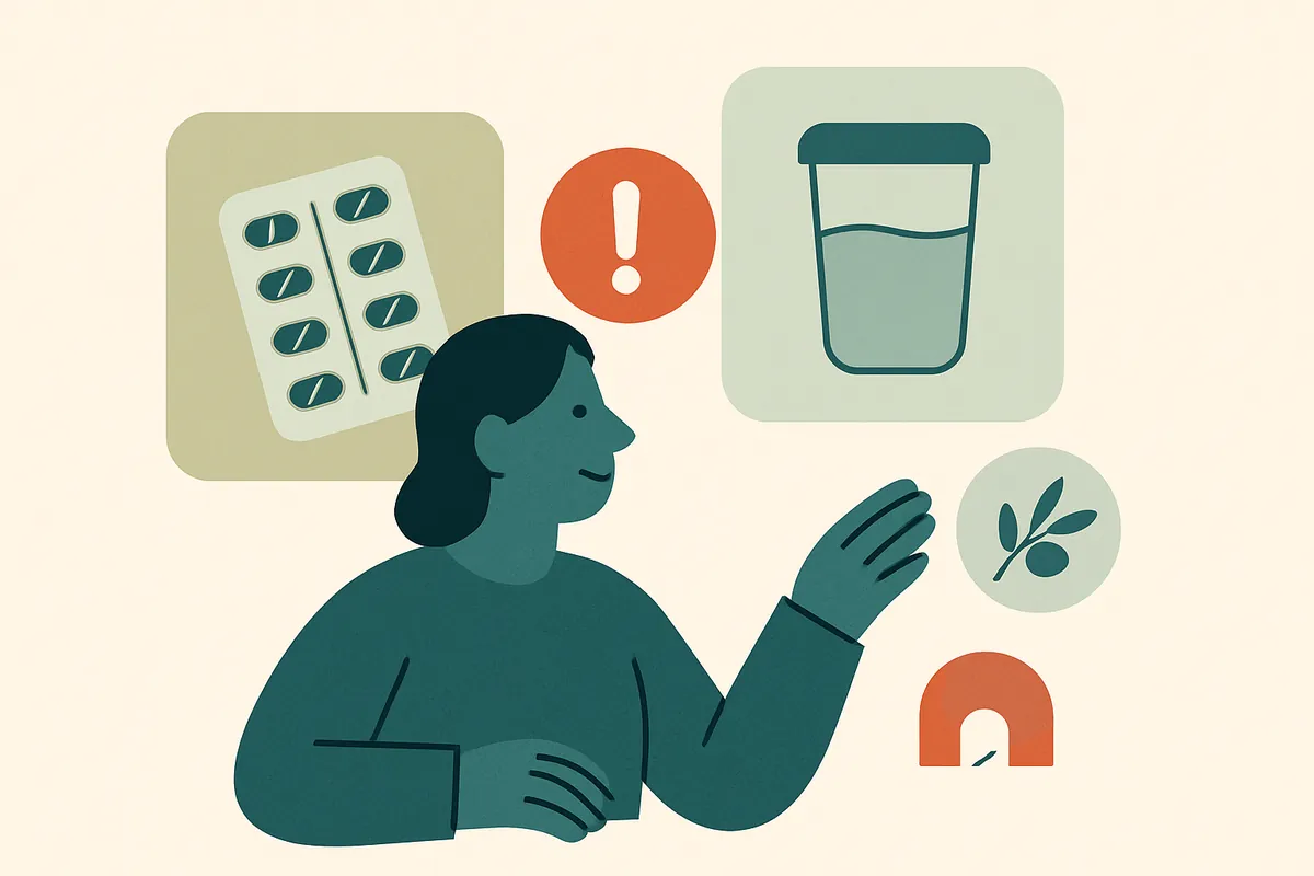 Illustration for the article on sertraline and alcohol