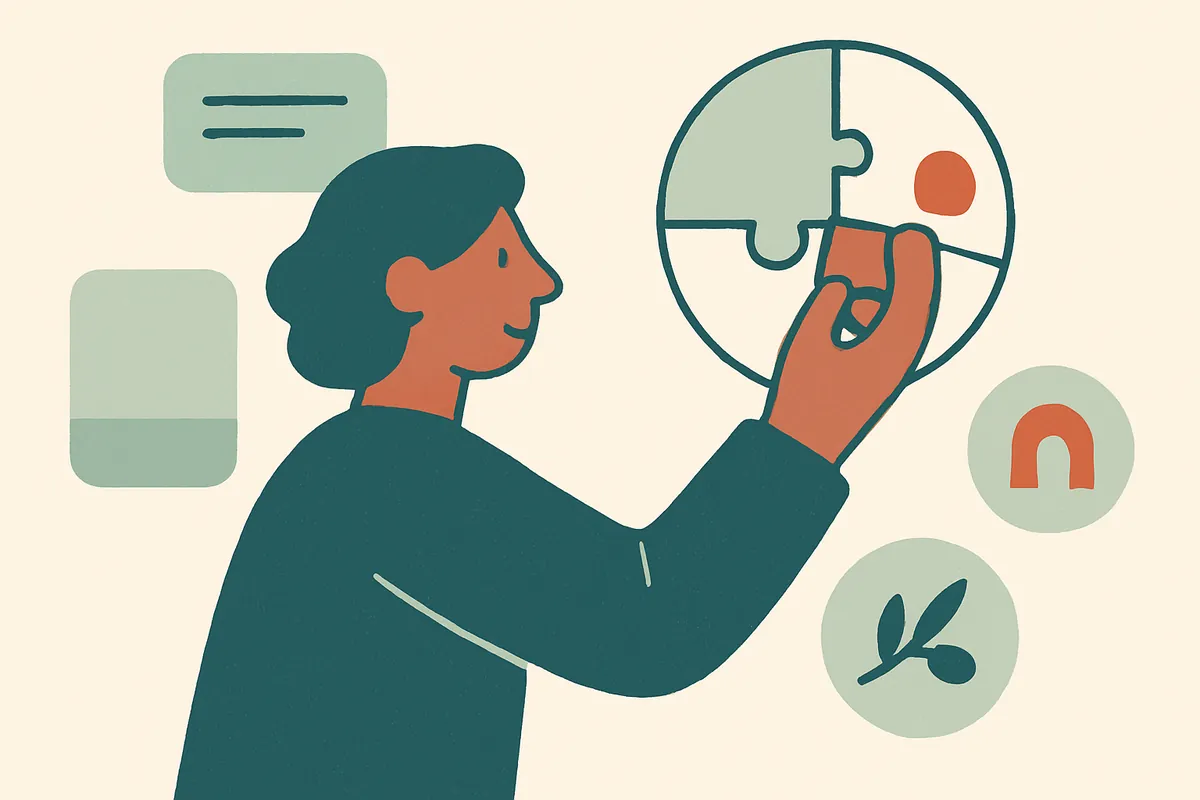 Illustration accompanying the article on Synthetic vs Natural Opioids: What's The Difference?