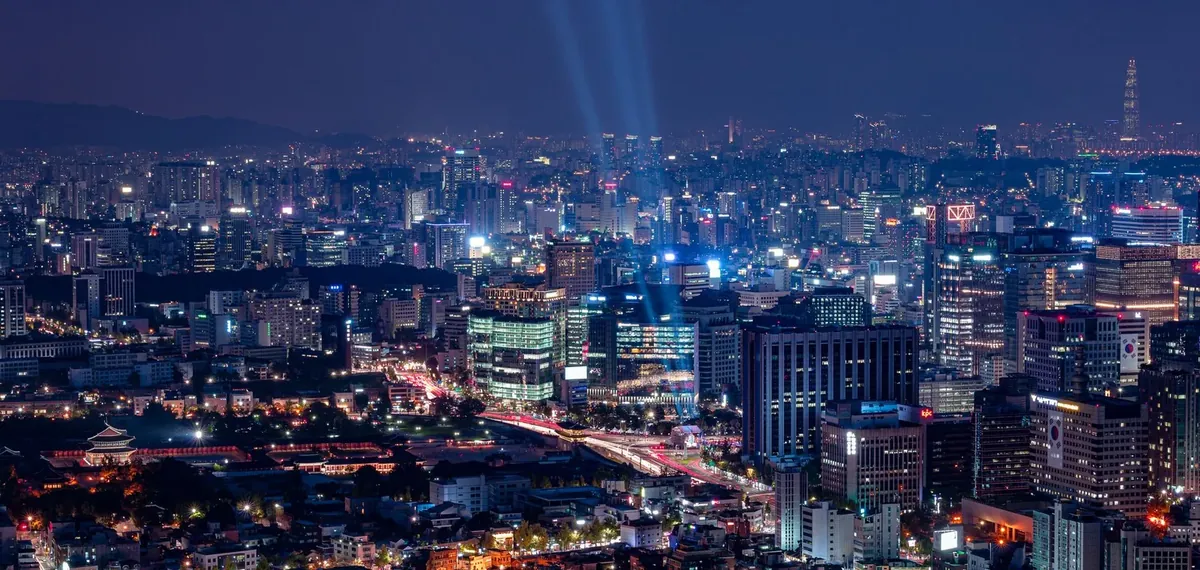 A view of South Korea.