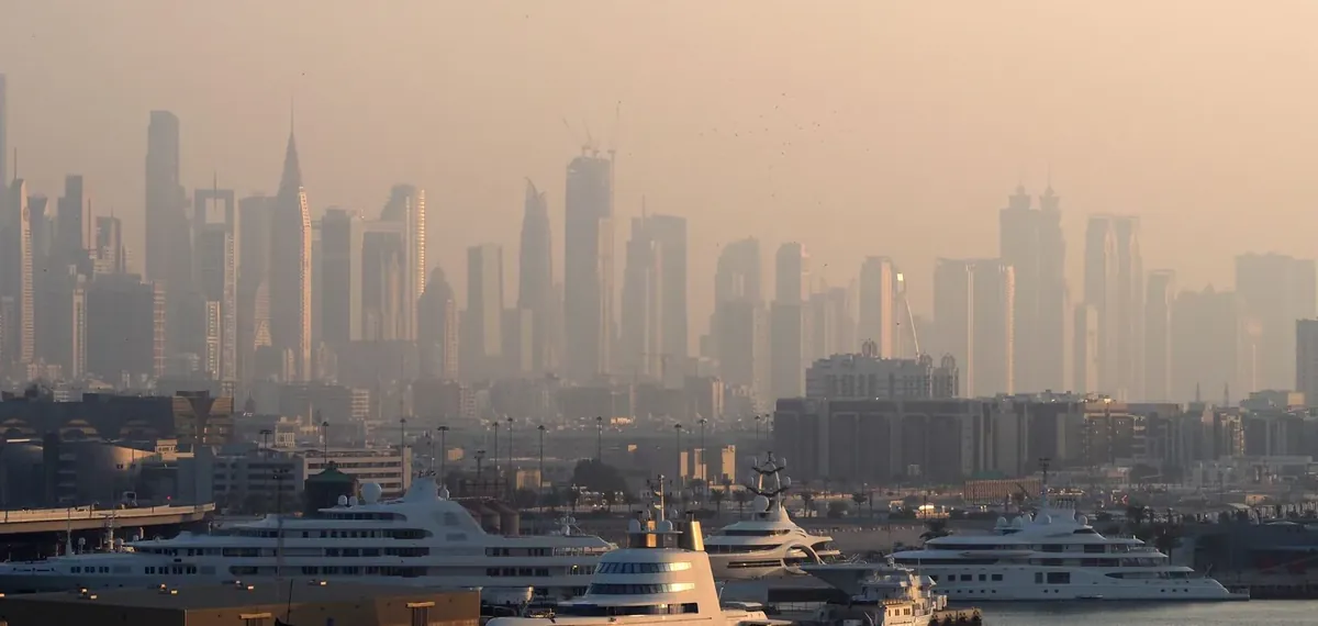 A view of the United Arab Emirates.