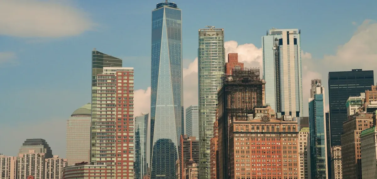 A view of the United States.